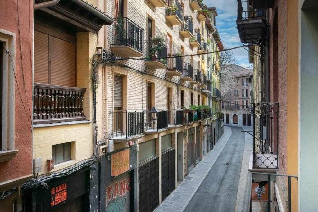 Sf21 Apartamento Para 7 Personas En El Centro De Pampelune Extérieur photo